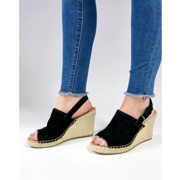 TOMS Monica Slingback Wedge Sandal NIB Size 7.5 - Picture 6 of 8